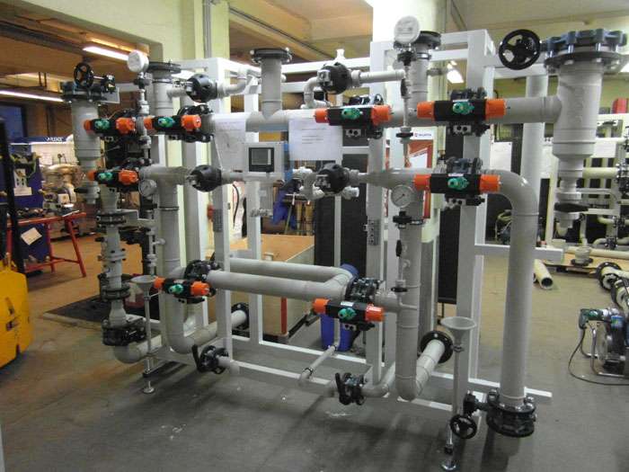 Industrielle Wasseraufbereitungsanlage
